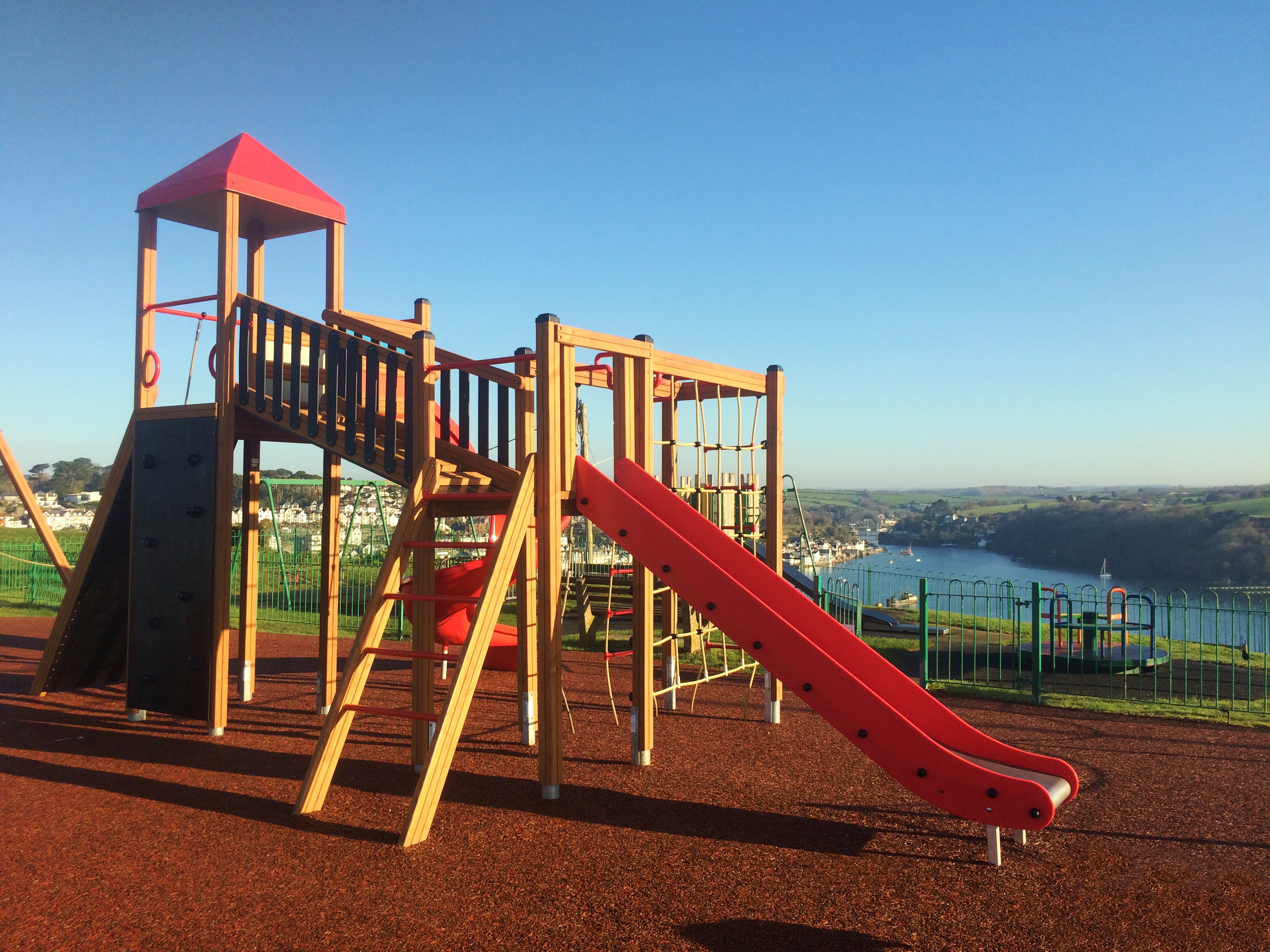 Lars Laj Playground in Polruan UK